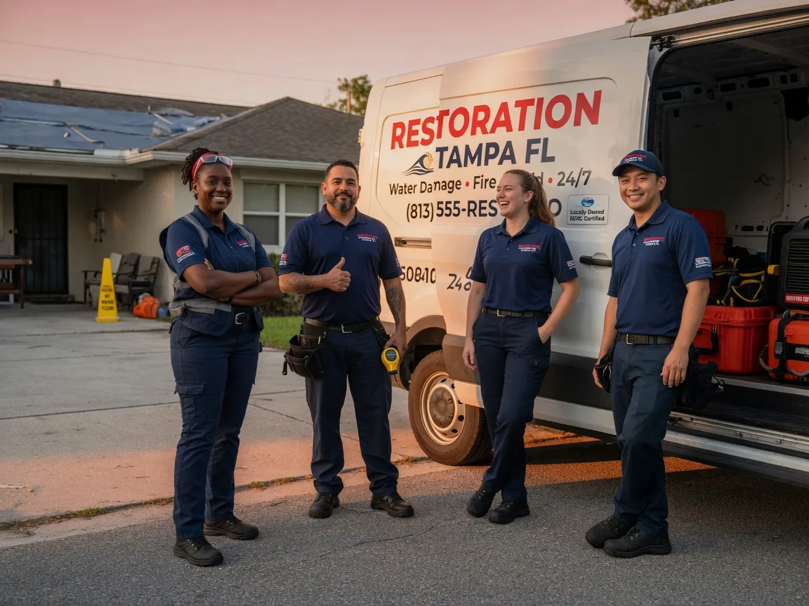 Water Damage Restoration company in La Fontaine, IN